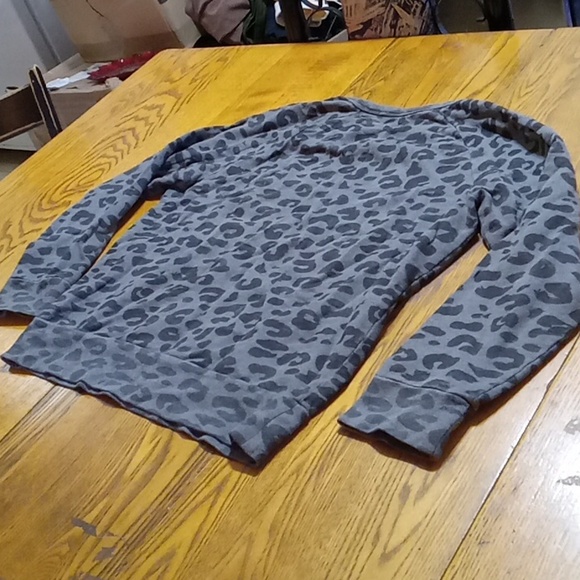 FRENCH CONNECTION Women Sweat Shirt Top Used Preowned Small GRAY GREY - Picture 3 of 6